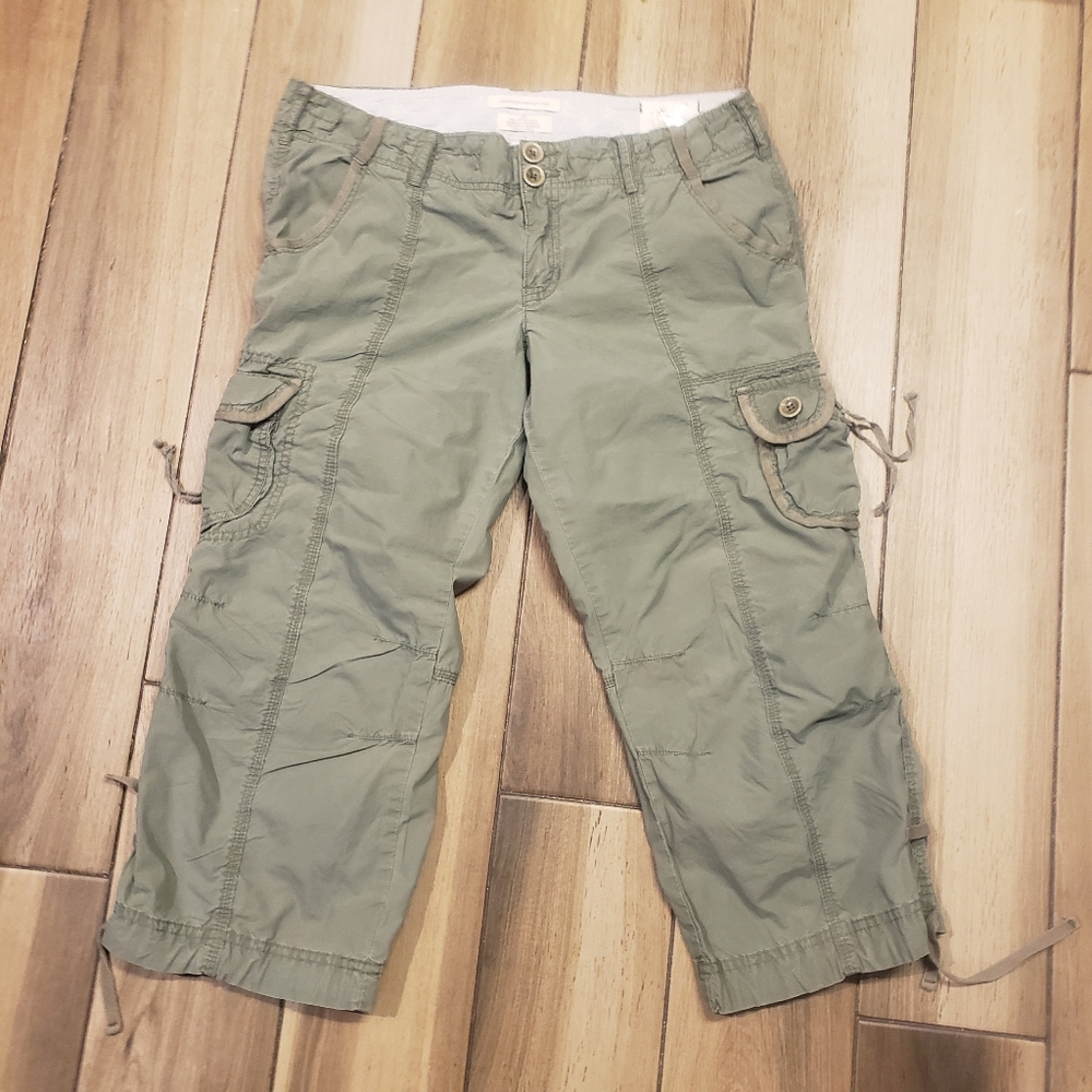 ABERCROMBIE Sz L Cargo Capri's Light Green